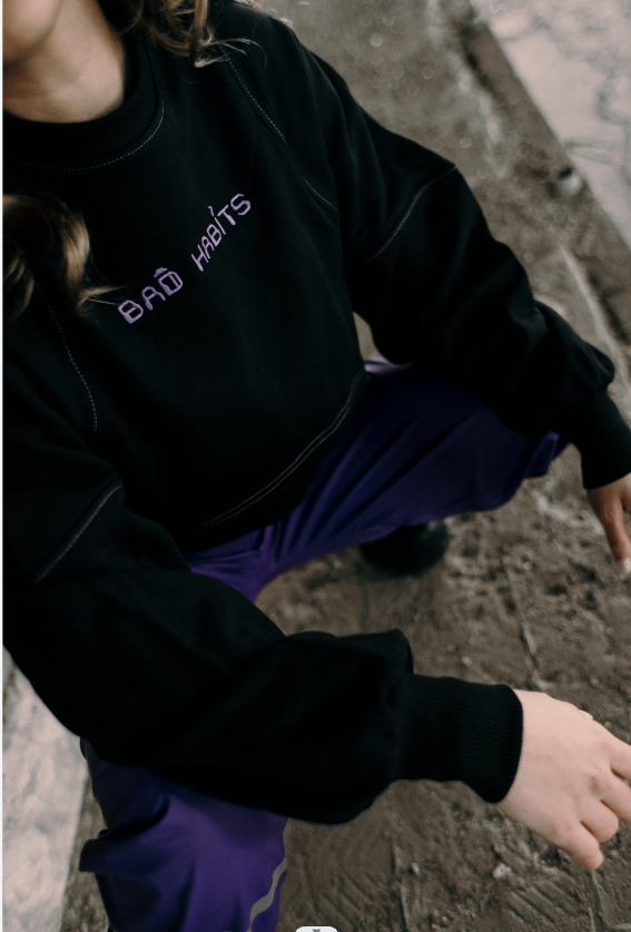 Женски Суитшърт - Bad Habits